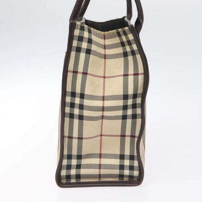 Burberry Nova Check Nylon, Beige, Nylon, Handbag