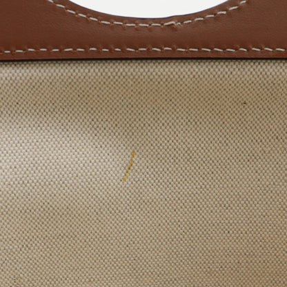 Burberry Pocket Tote Leather, Brown, Leather, Clutch