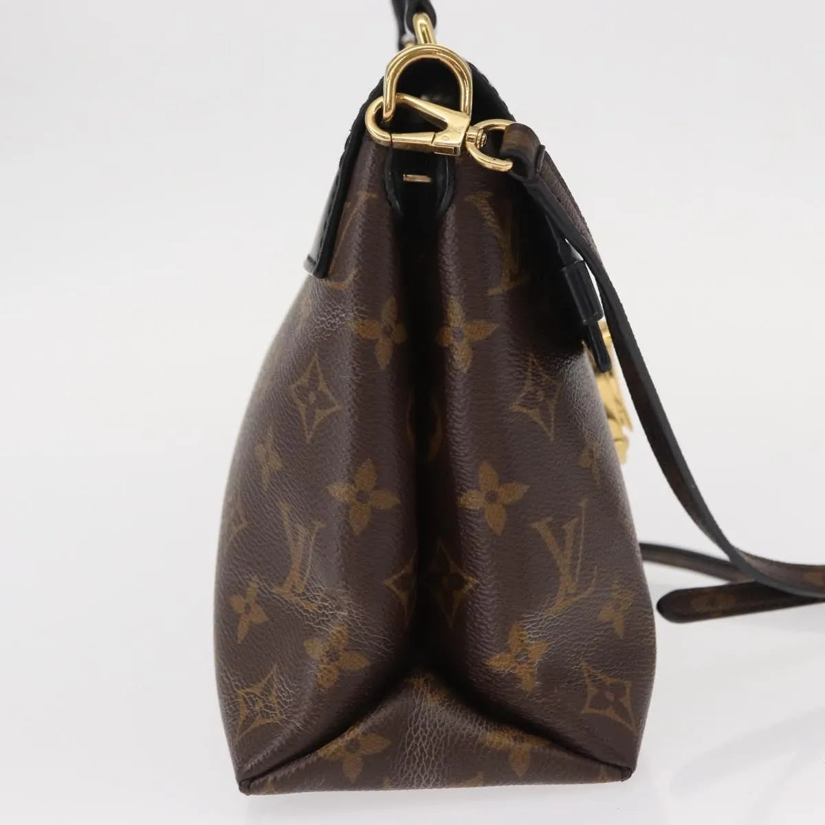 Louis Vuitton One Handle Flap Monogram Canvas and Leather, Brown, Canvas, Handbag