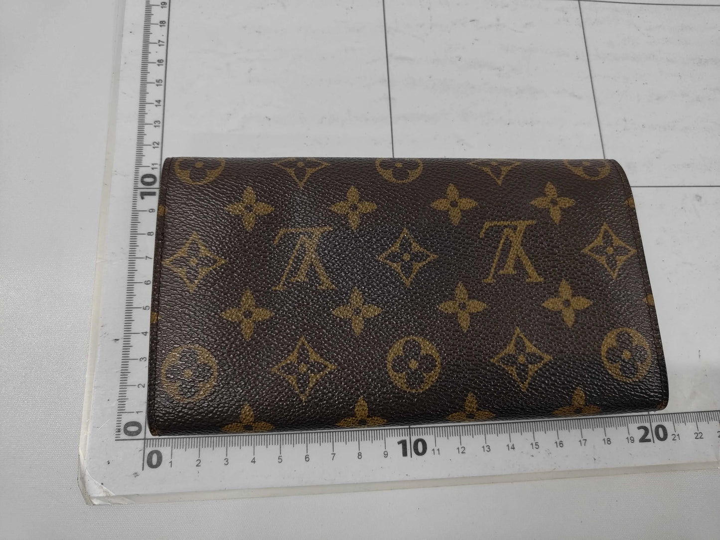Louis Vuitton Porte Tresor International Monogram Canvas, Brown, Canvas, Wallet