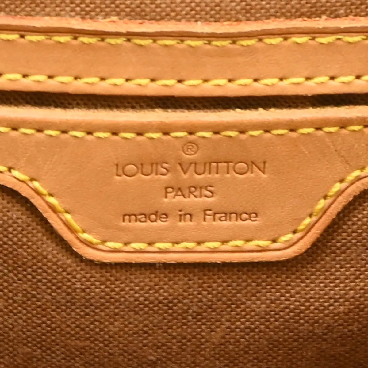 Louis Vuitton Vintage Montsouris Monogram Canvas, Brown, Canvas, Backpack