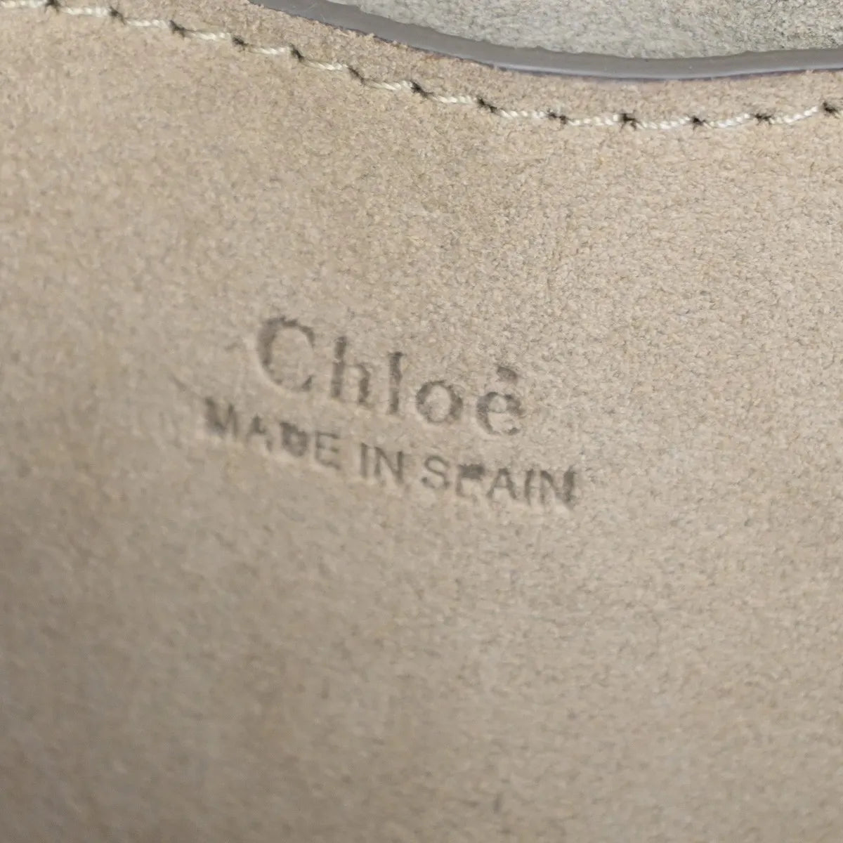 Chloe Faye Leather and Suede, Blue, Leather, Shoulder Bag