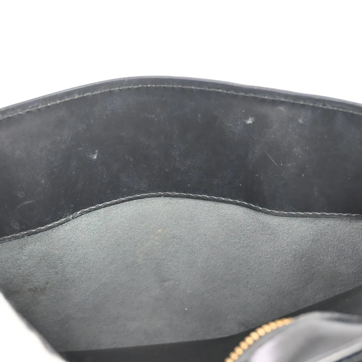 Louis Vuitton Pont Neuf Epi, Black, Leather, Handbag