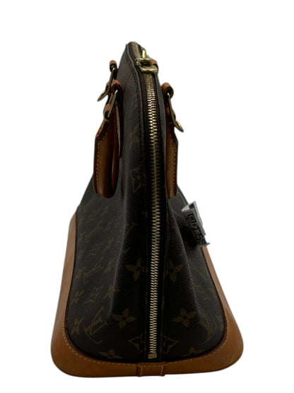 Louis Vuitton Alma Monogram, Brown, Canvas, Handbag