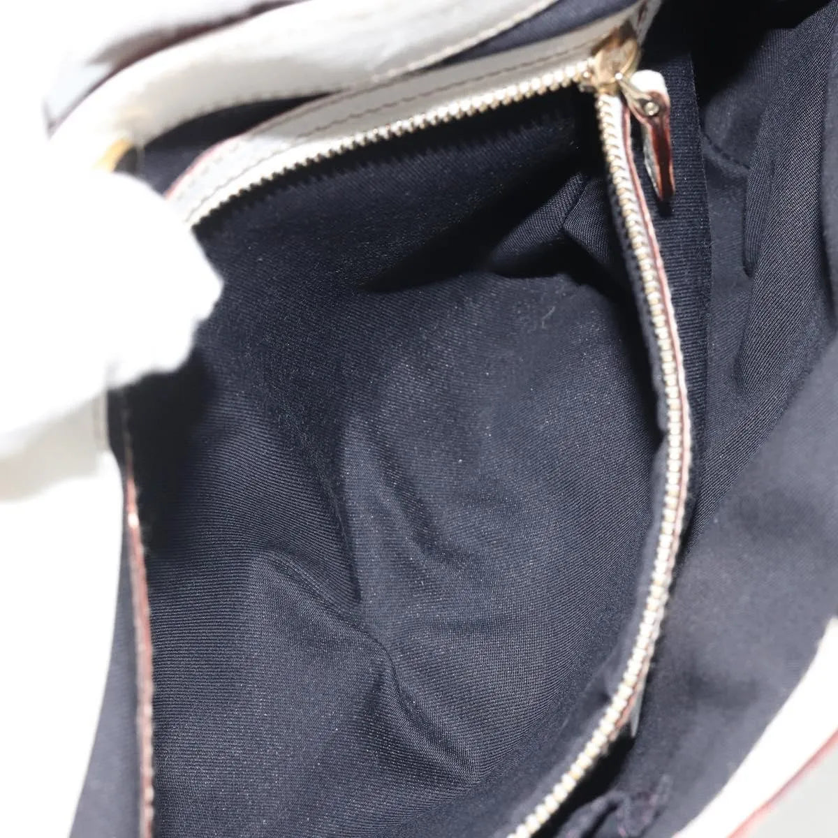 Gucci Sherry Line chain leather, White, Leather, Tote Bag
