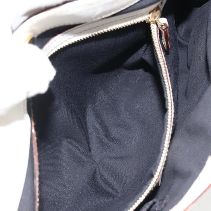 Gucci Sherry Line chain leather, White, Leather, Tote Bag