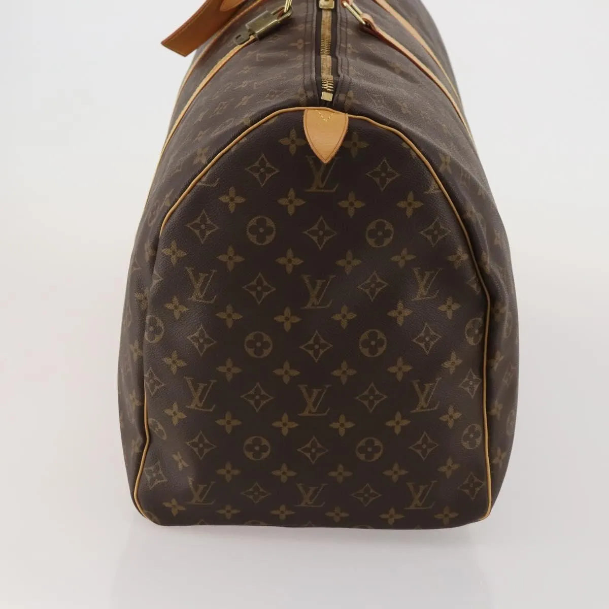Louis Vuitton Keepall Monogram Canvas, Brown, Canvas, Travel Bag