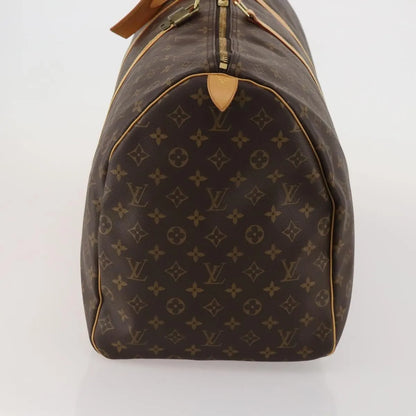 Louis Vuitton Keepall Monogram Canvas, Brown, Canvas, Travel Bag