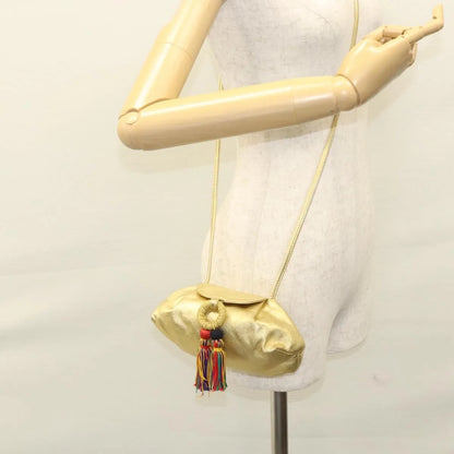 Loewe Vintage Leather, Gold, Leather, Shoulder Bag