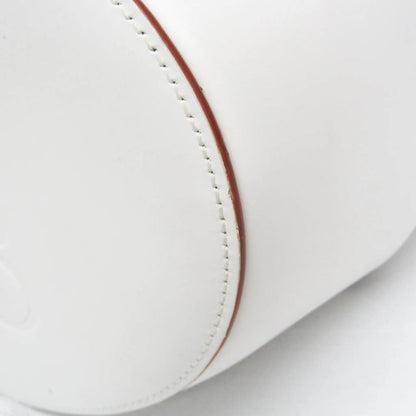 Loewe Balloon Bucket Leather, White, Leather, Handbag