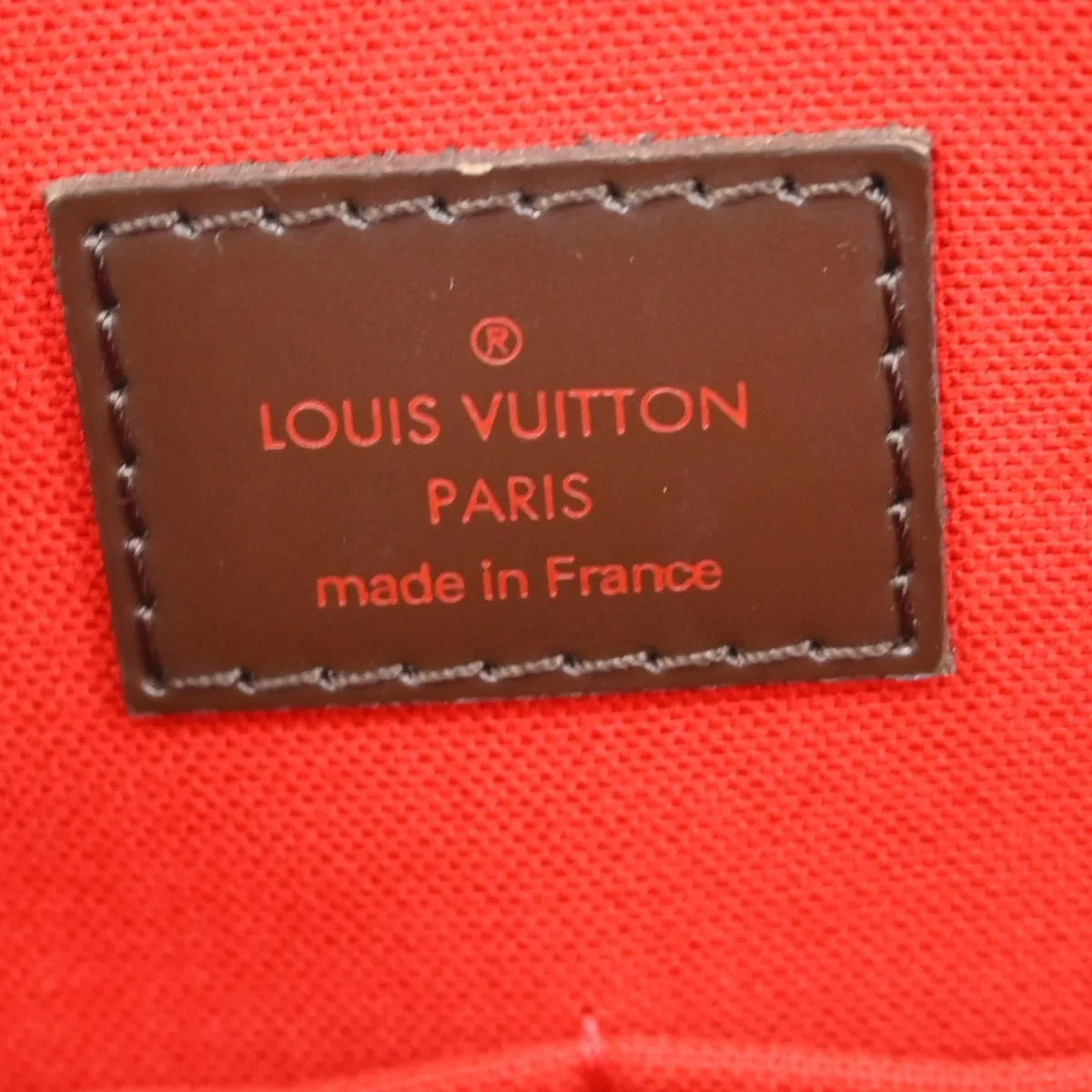 Louis Vuitton Verona Damier Ebene, Brown, Canvas, Tote Bag