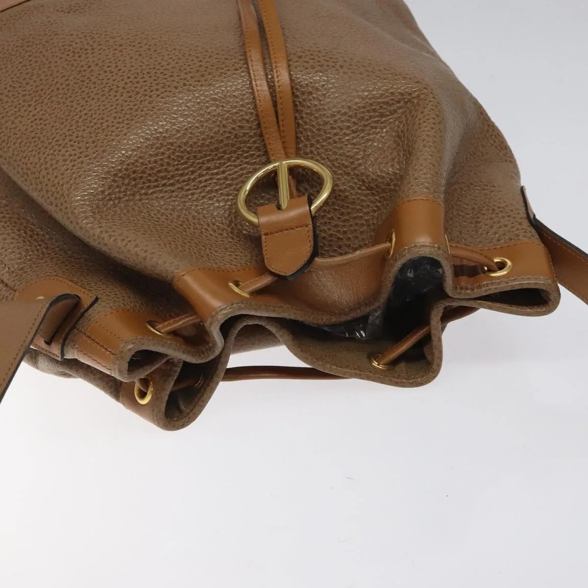 Christian Dior Vintage Leather, Brown, Leather, Shoulder Bag