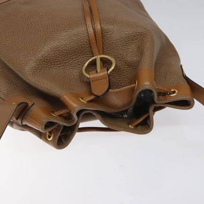 Christian Dior Vintage Leather, Brown, Leather, Shoulder Bag