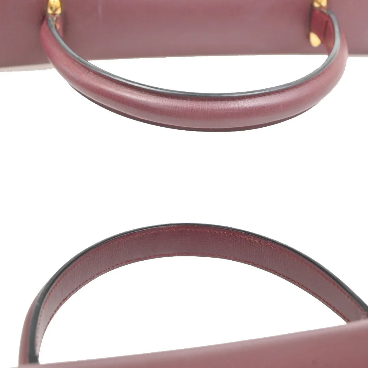 Cartier Must De Cartier Leather, Burgundy, Leather, Handbag