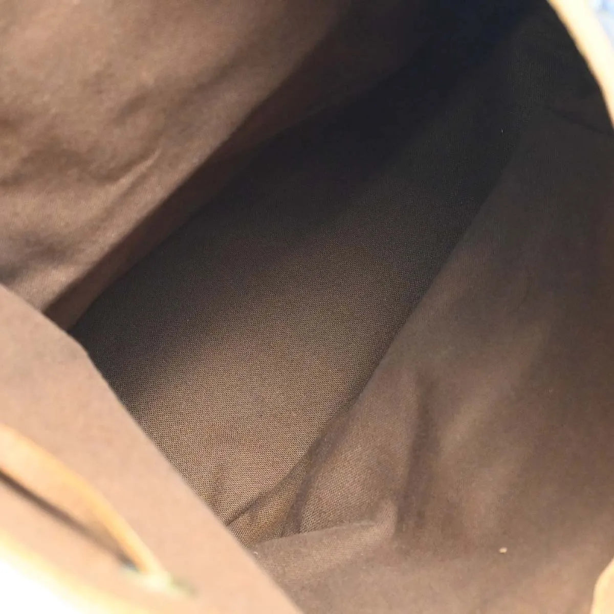 Louis Vuitton Vintage Montsouris Monogram Canvas, Brown, Canvas, Backpack