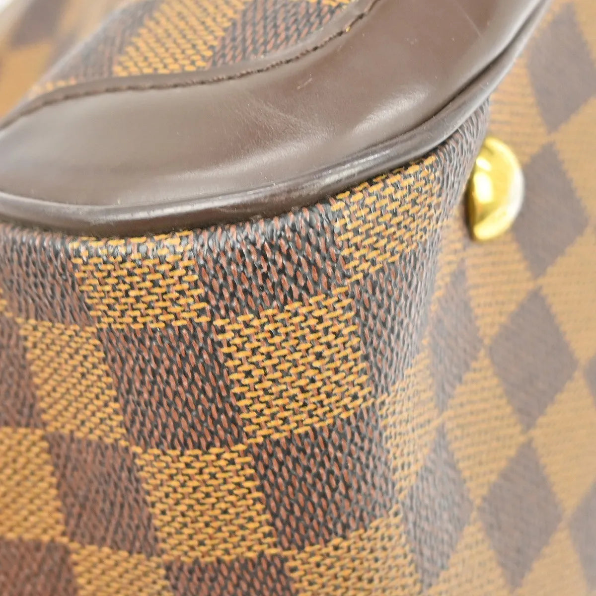 Louis Vuitton Verona Damier, Brown, Canvas, Tote Bag