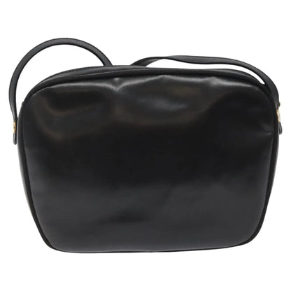 Salvatore Ferragamo Vara Bow camera Leather, Black, Leather, Shoulder Bag