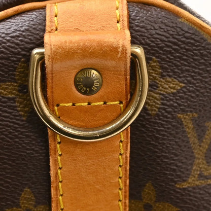 Louis Vuitton Keepall Bandouliere Monogram Canvas, Brown, Canvas, Travel Bag