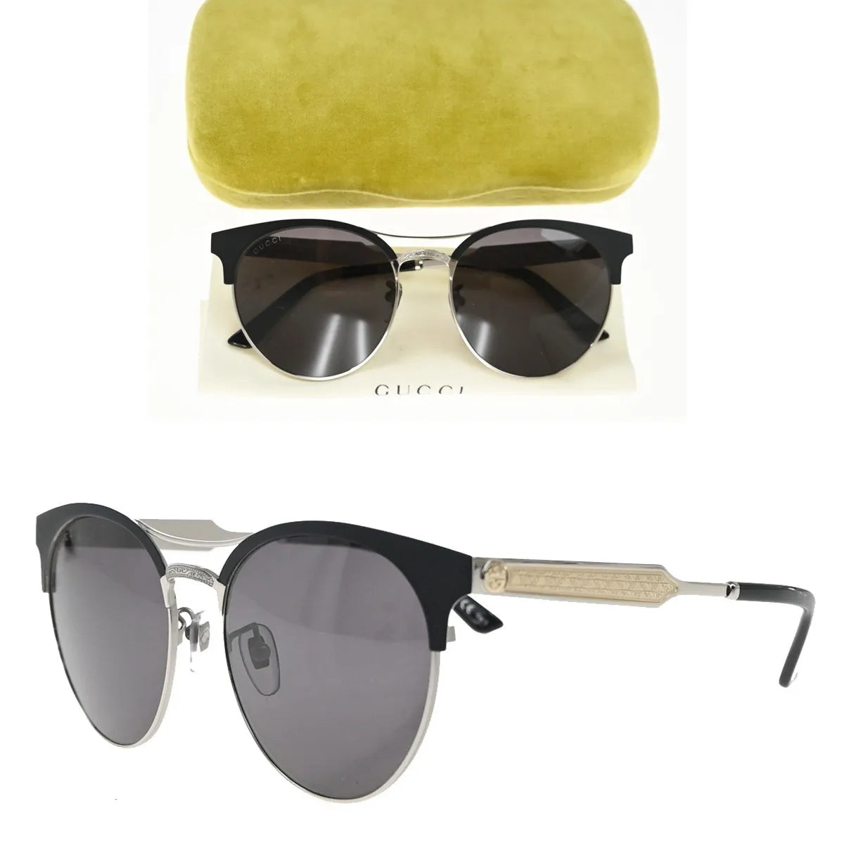 Gucci Eyewear Sunglasses, Black, Plastic, Sunglasses