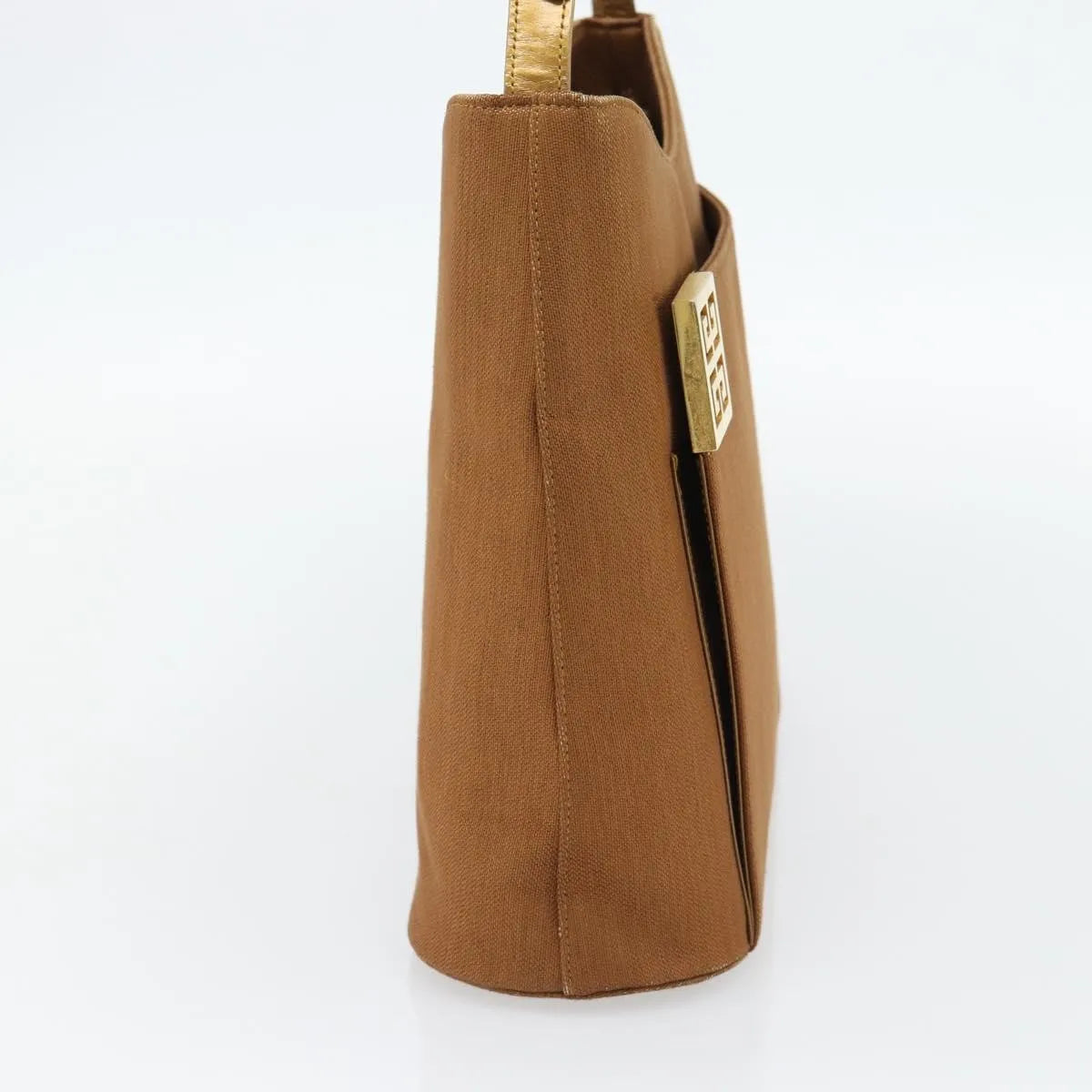 Givenchy Vintage 4G Canvas, Brown, Canvas, Shoulder Bag