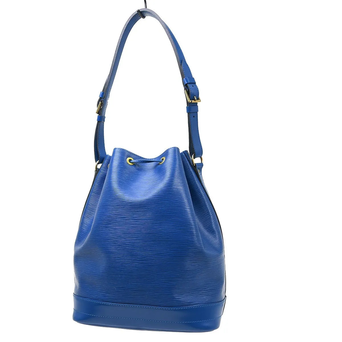 Louis Vuitton Noe Epi Leather, Blue, Leather, Shoulder Bag