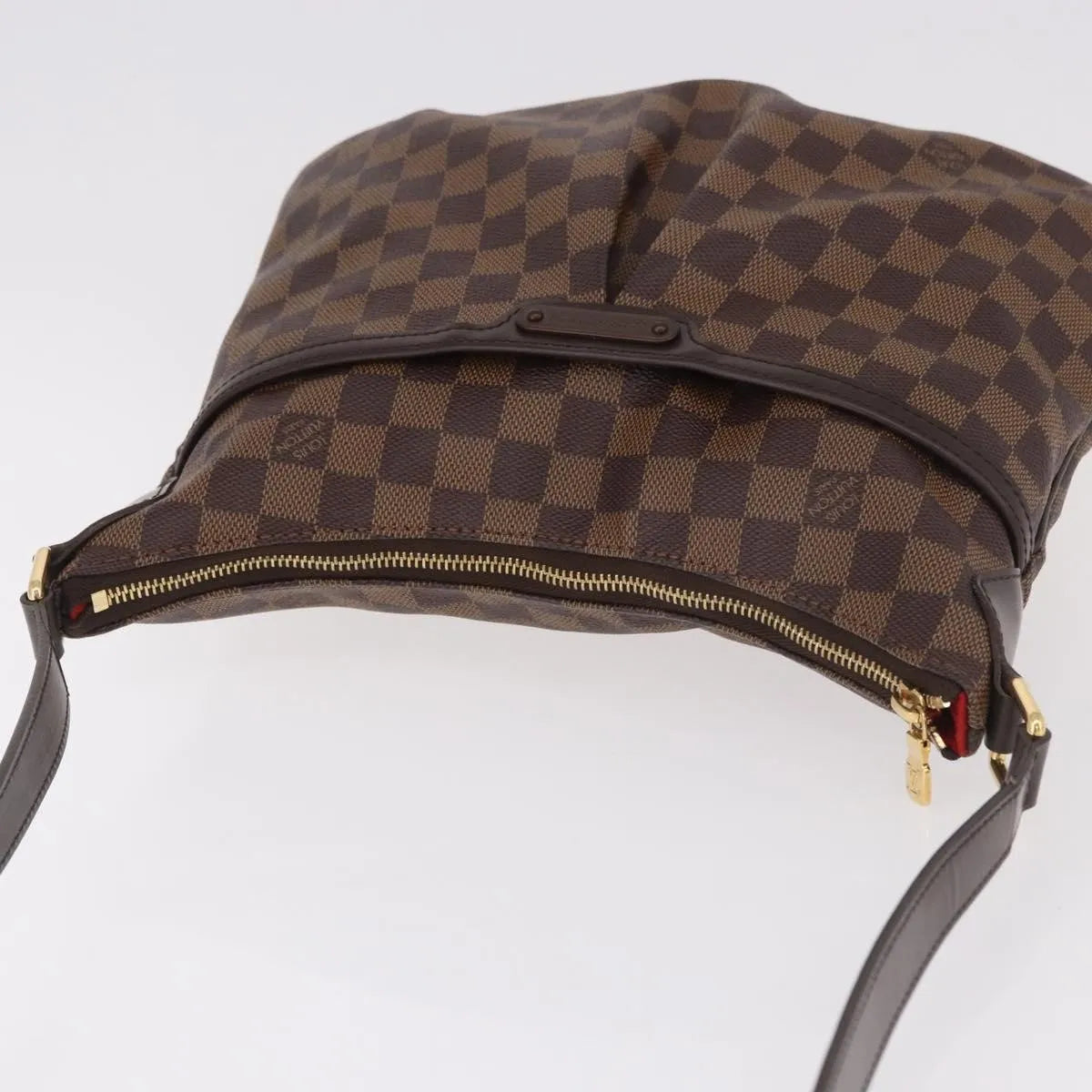 Louis Vuitton Bloomsbury Damier, Brown, Canvas, Shoulder Bag
