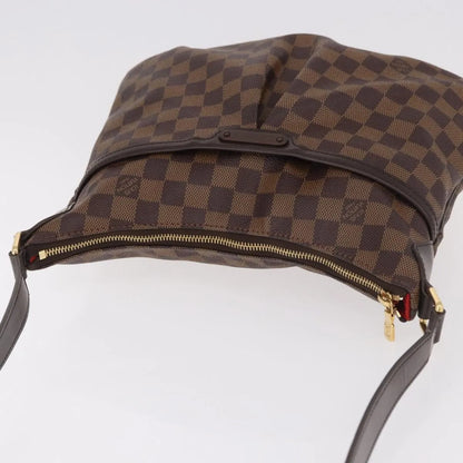 Louis Vuitton Bloomsbury Damier, Brown, Canvas, Shoulder Bag