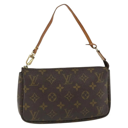 Louis Vuitton Pochette Accessoires NM Monogram Canvas, Brown, Canvas, Clutch
