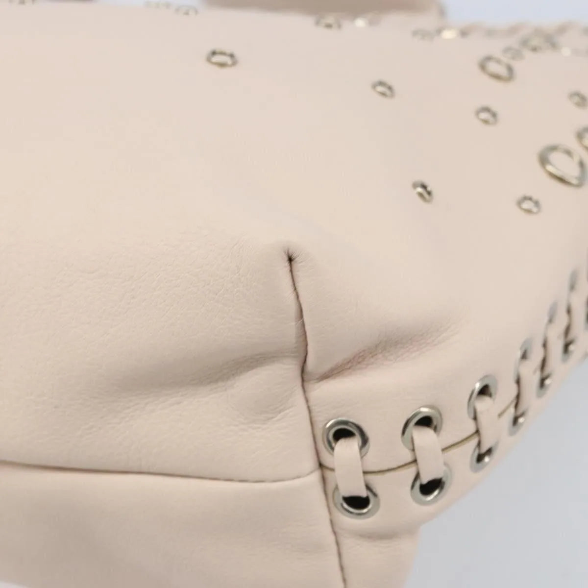 Salvatore Ferragamo Gancini Leather, Pink, Leather, Handbag