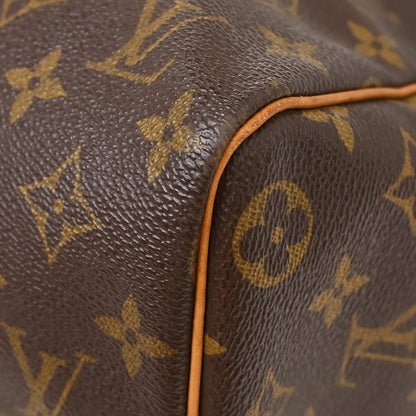 Louis Vuitton Keepall Monogram Canvas, Brown, Canvas, Travel Bag
