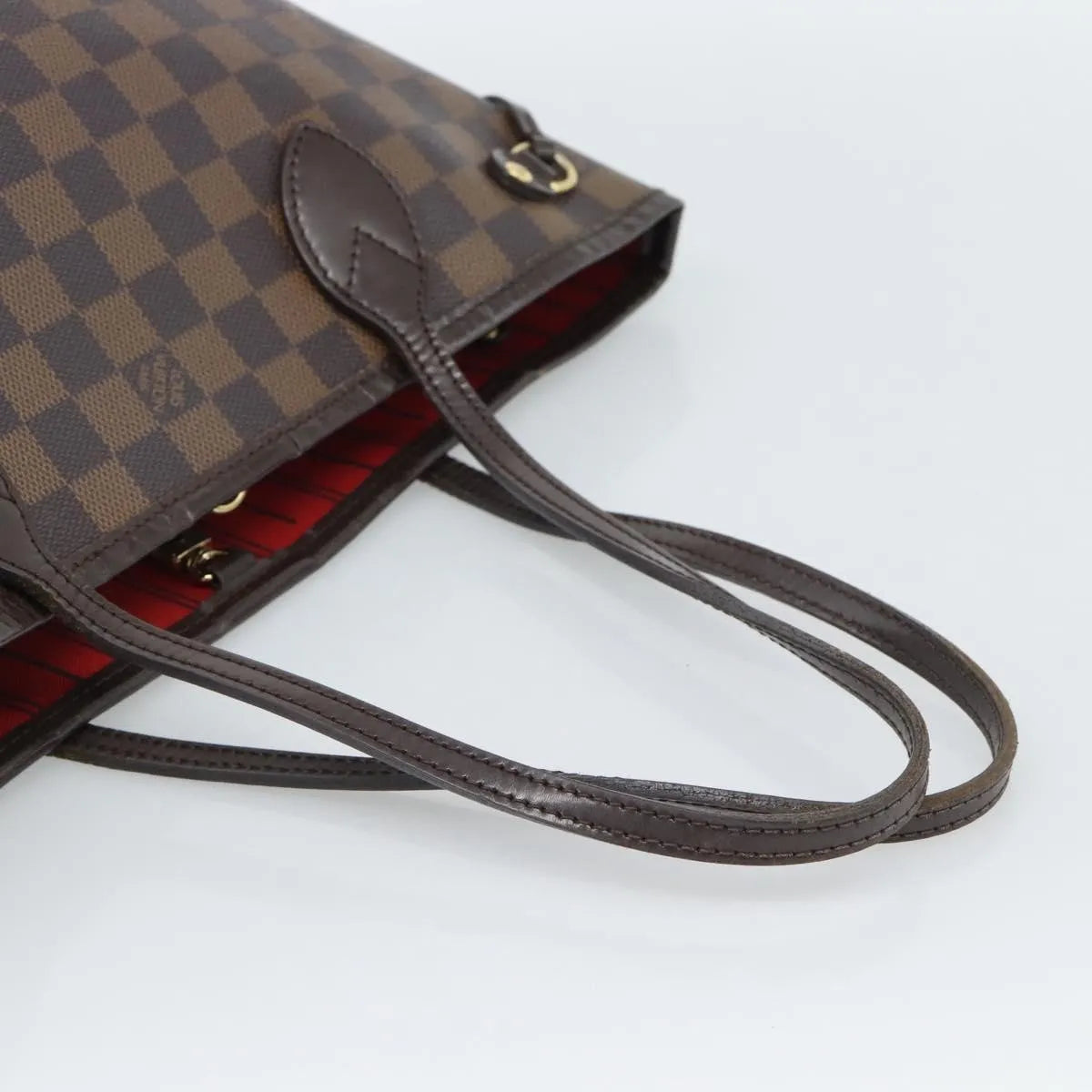 Louis Vuitton Neverfull Tote Damier, Brown, Canvas, Tote Bag