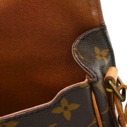 Louis Vuitton Cartouchiere Monogram Canvas, Brown, Canvas, Shoulder Bag