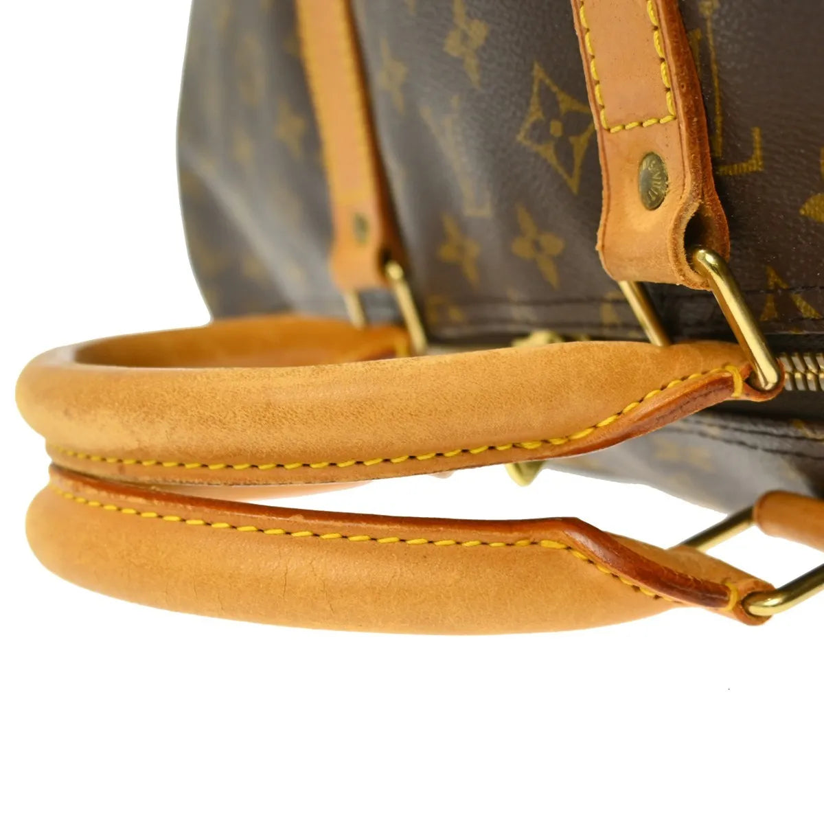 Louis Vuitton Keepall Monogram Canvas, Brown, Canvas, Travel Bag