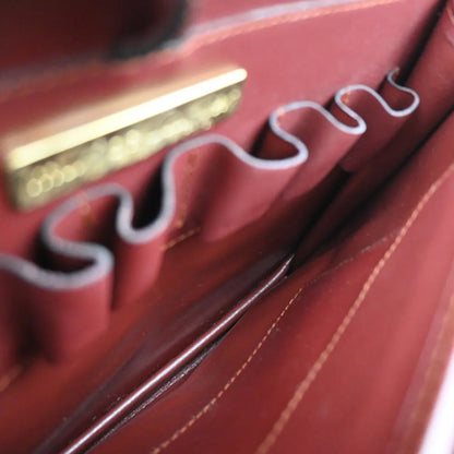 Cartier Must de Cartier Leather, Red, Leather, Shoulder Bag