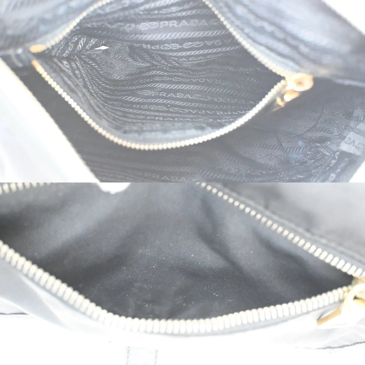 Prada Buckle Messenger Tessuto, Black, Nylon, Shoulder Bag