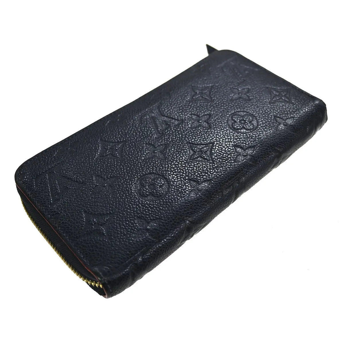 Louis Vuitton Portefeuille zippy Monogramme Empreinte Monogramme Empreinte, Navy, Leather, Wallet