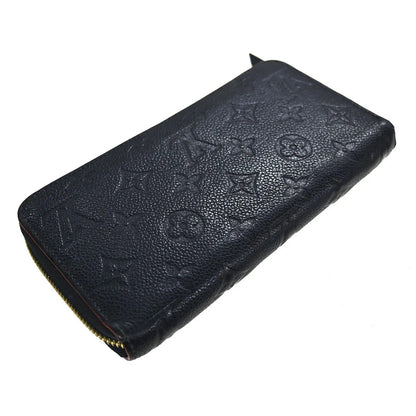 Louis Vuitton Portefeuille zippy Monogramme Empreinte Monogramme Empreinte, Navy, Leather, Wallet