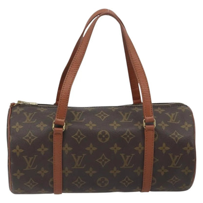 Louis Vuitton Papillon Monogram, Brown, Canvas, Handbag