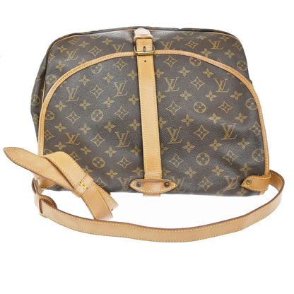Louis Vuitton Saumur Monogram Canvas, Brown, Canvas, Shoulder Bag