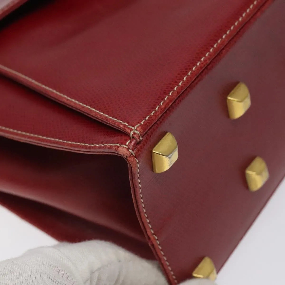 Salvatore Ferragamo Vintage Leather, Red, Leather, Shoulder Bag