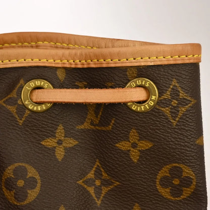 Louis Vuitton Montsouris Monogram, Brown, Canvas, Backpack