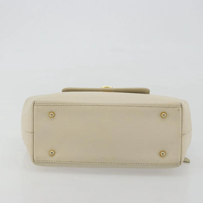 Givenchy Vintage Leather, White, Leather, Handbag