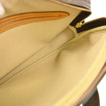 Louis Vuitton Reporter Monogram, Brown, Canvas, Shoulder Bag