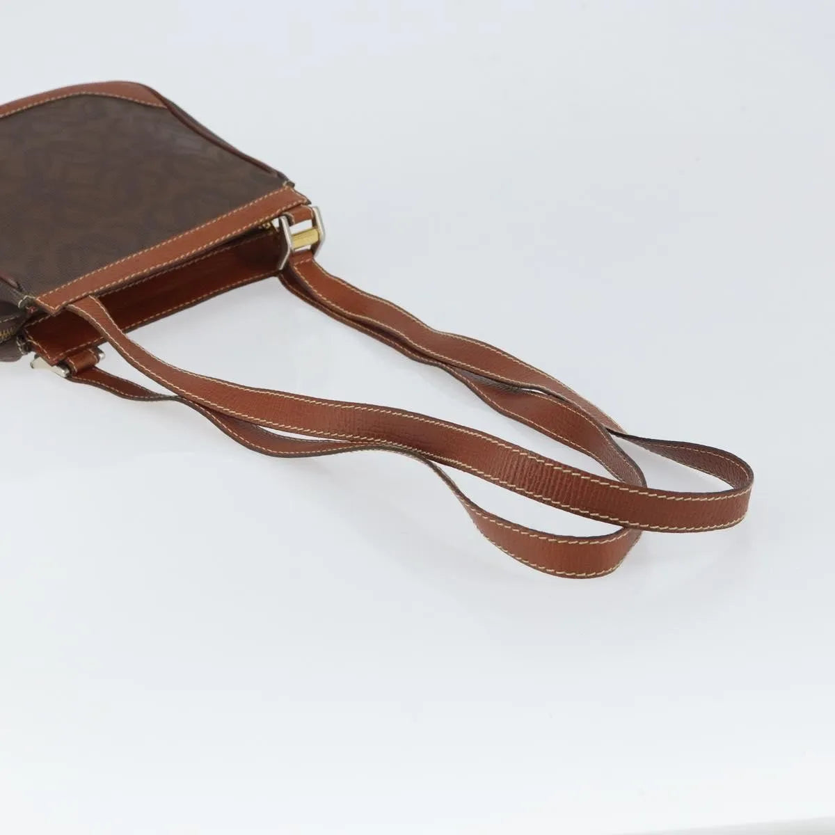 Loewe Anagram PVC Leather, Brown, PVC, Shoulder Bag