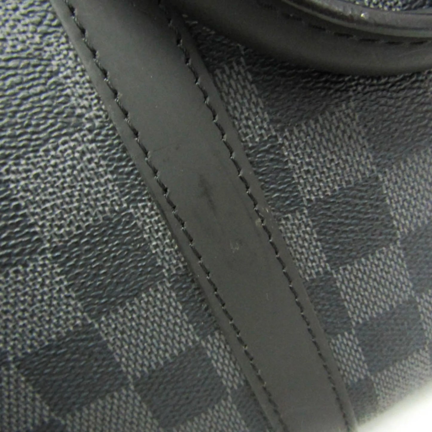 Louis Vuitton Porte-Documents Voyage Damier, Black, Canvas, Briefcase