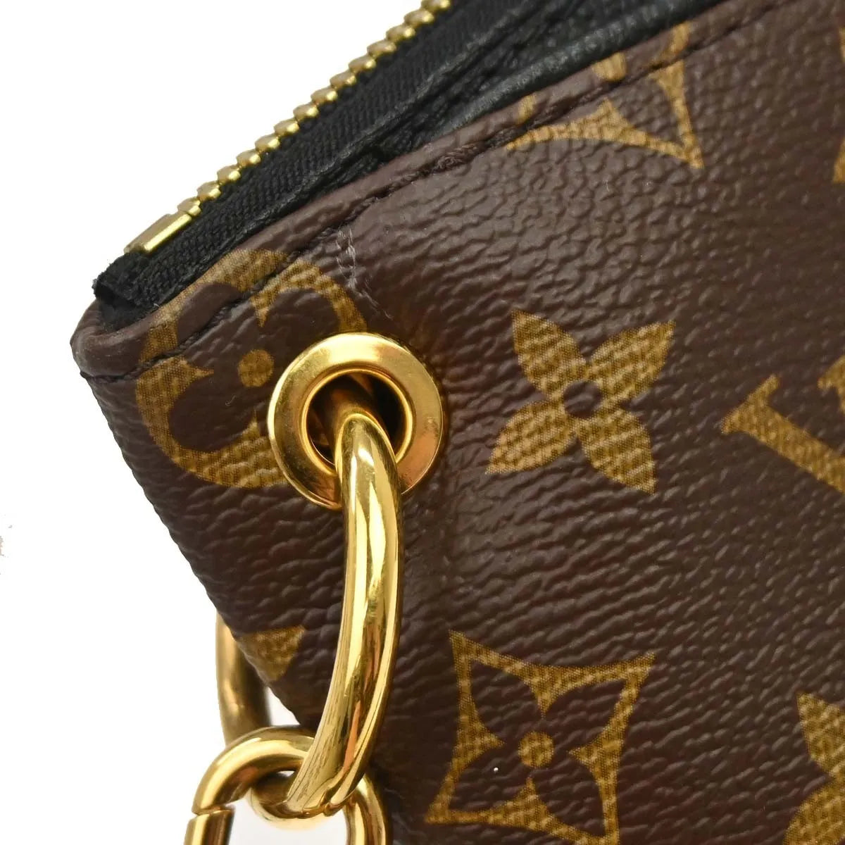 Louis Vuitton Pallas Monogram, Brown, Canvas, Tote Bag