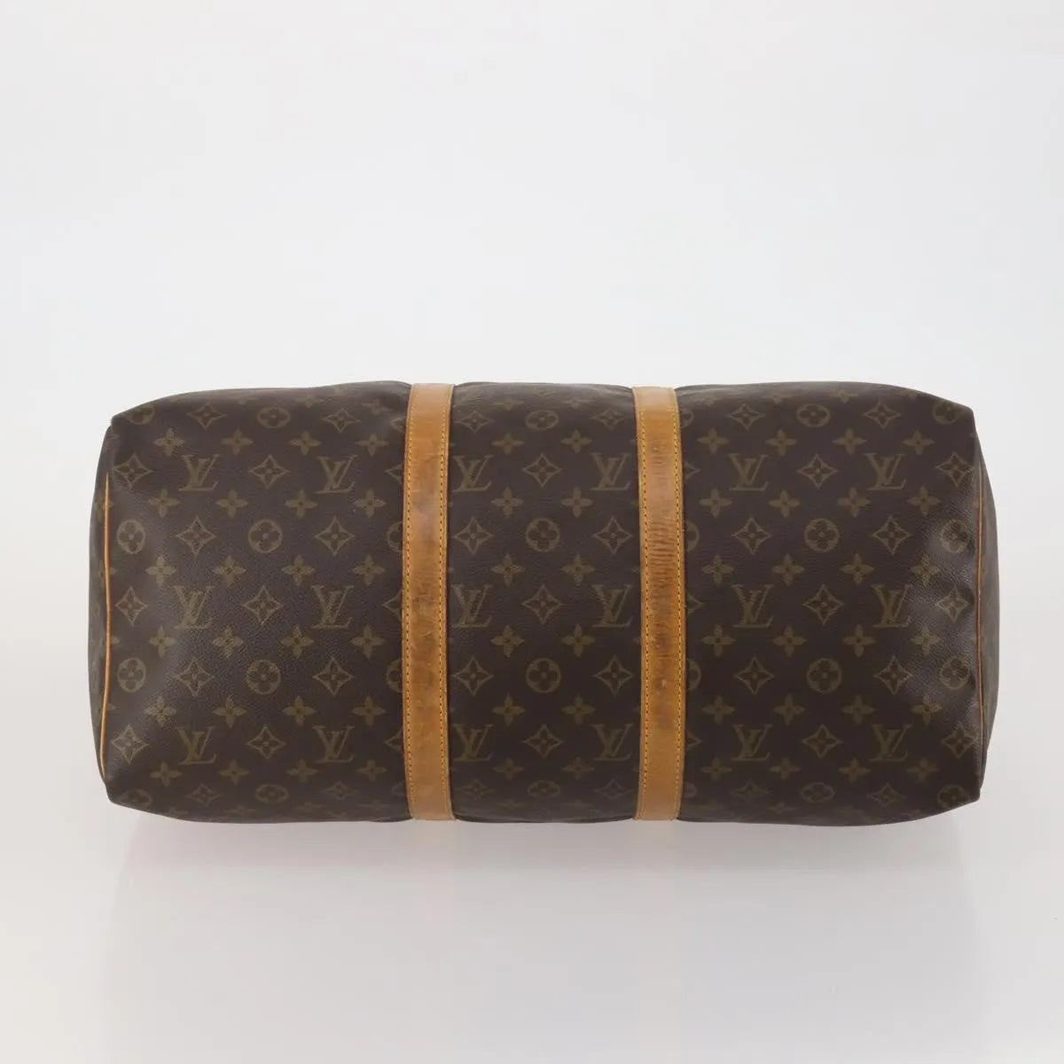 Louis Vuitton Keepall Monogram Canvas, Brown, Canvas, Travel Bag