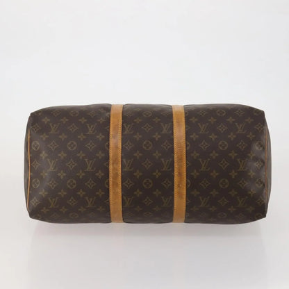 Louis Vuitton Keepall Monogram Canvas, Brown, Canvas, Travel Bag