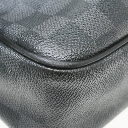 Louis Vuitton Daniel Messenger Damier Graphite, Black, Canvas, Shoulder Bag