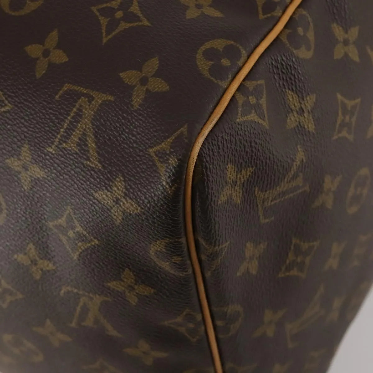 Louis Vuitton Keepall Monogram Canvas, Brown, Canvas, Travel Bag